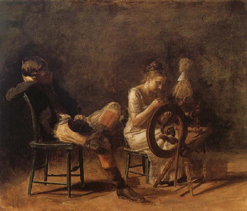 Thomas Eakins Advances oil painting picture